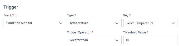 Condition Monitor Configuration